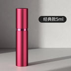 Refillable Aluminum Perfume Atomizer – Portable Spray Bottle for Travel