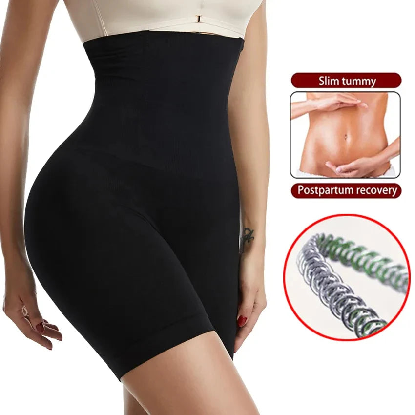 High Waist Shaping Shorts – Tummy Control Butt Lifter for Postpartum Recovery