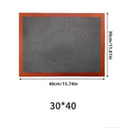 Silicone BBQ Grill Mat – Breathable Non-Stick Liner for Oven and Baking