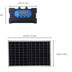 Flexible Solar Panel Kit – 20W 18V Portable Charger for Camping and Travel