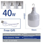 Portable LED Camping Lantern – Rechargeable Motion Sensor Light for Outdoor Emergencies