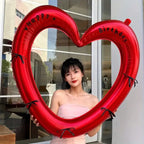 Heart Photo Frame Balloon – Decorative Prop for Birthday Parties and Weddings