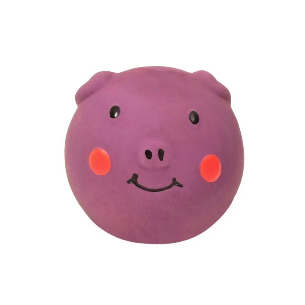 Latex Pig Squeaky Dog Toy – Bite-Resistant Molar Toy for Pet Playtime