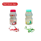 Milk Carton Water Bottle – 480ml Kawaii Plastic Cup for Kids and Adults