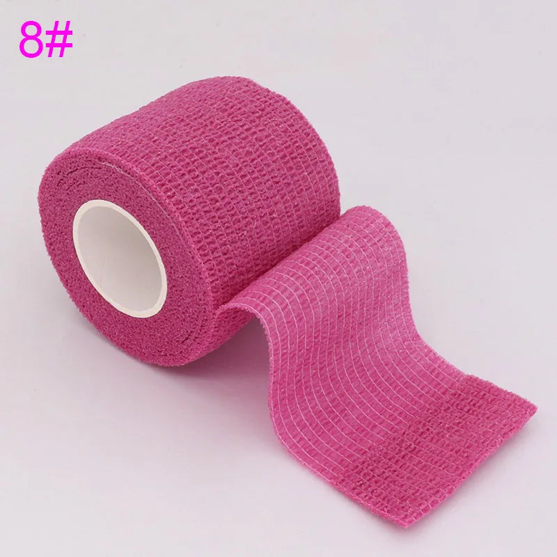 Self-Adhesive Elastic Athletic Tape – Sports Support Wrap for Gym and Injury Recovery