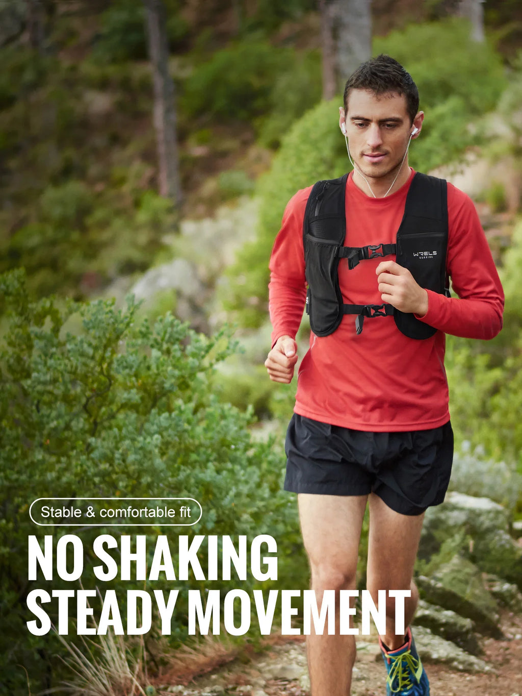 Lightweight Hydration Running Vest – Breathable Backpack for Marathon Hiking