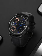 Quartz Men's Wristwatch – Luxury Minimalist Business Gift for Anniversaries
