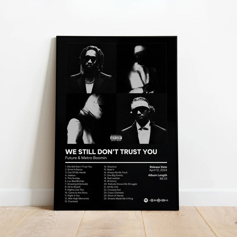 Nordic Hip Hop Poster – Aesthetic Music Canvas Wall Art for Home Decor