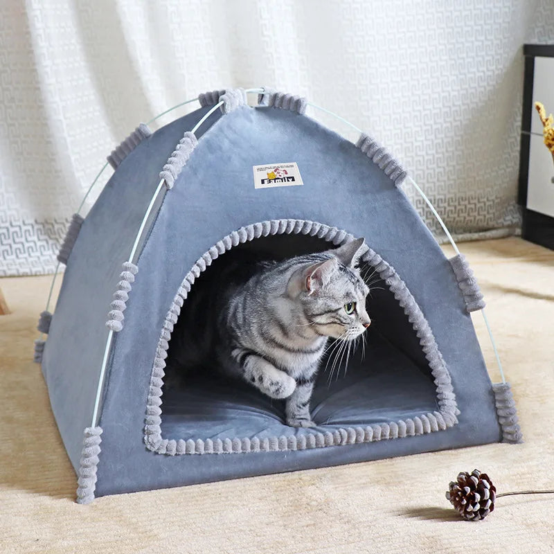 Foldable Pet Tent – Breathable Cooling House for Indoor and Outdoor Use