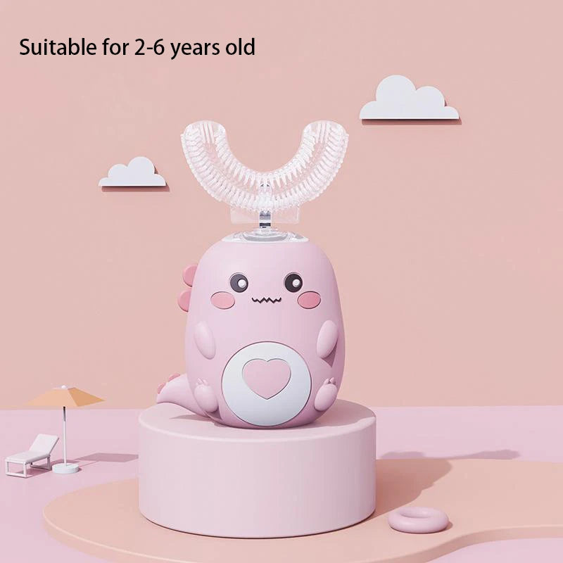 U-Shaped Electric Toothbrush – Silicone Sonic Rechargeable Kids Toothbrush