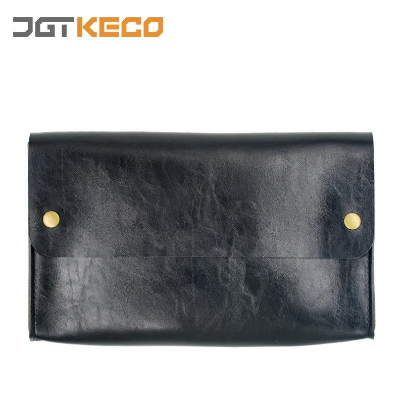Large PU Leather Cosmetic Bag – Waterproof Travel Organizer for Toiletries