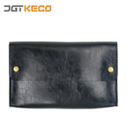 Large PU Leather Cosmetic Bag – Waterproof Travel Organizer for Toiletries
