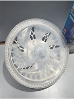 Modern LED Ceiling Fan Light – Remote Controlled E27 Lamp for Bedroom
