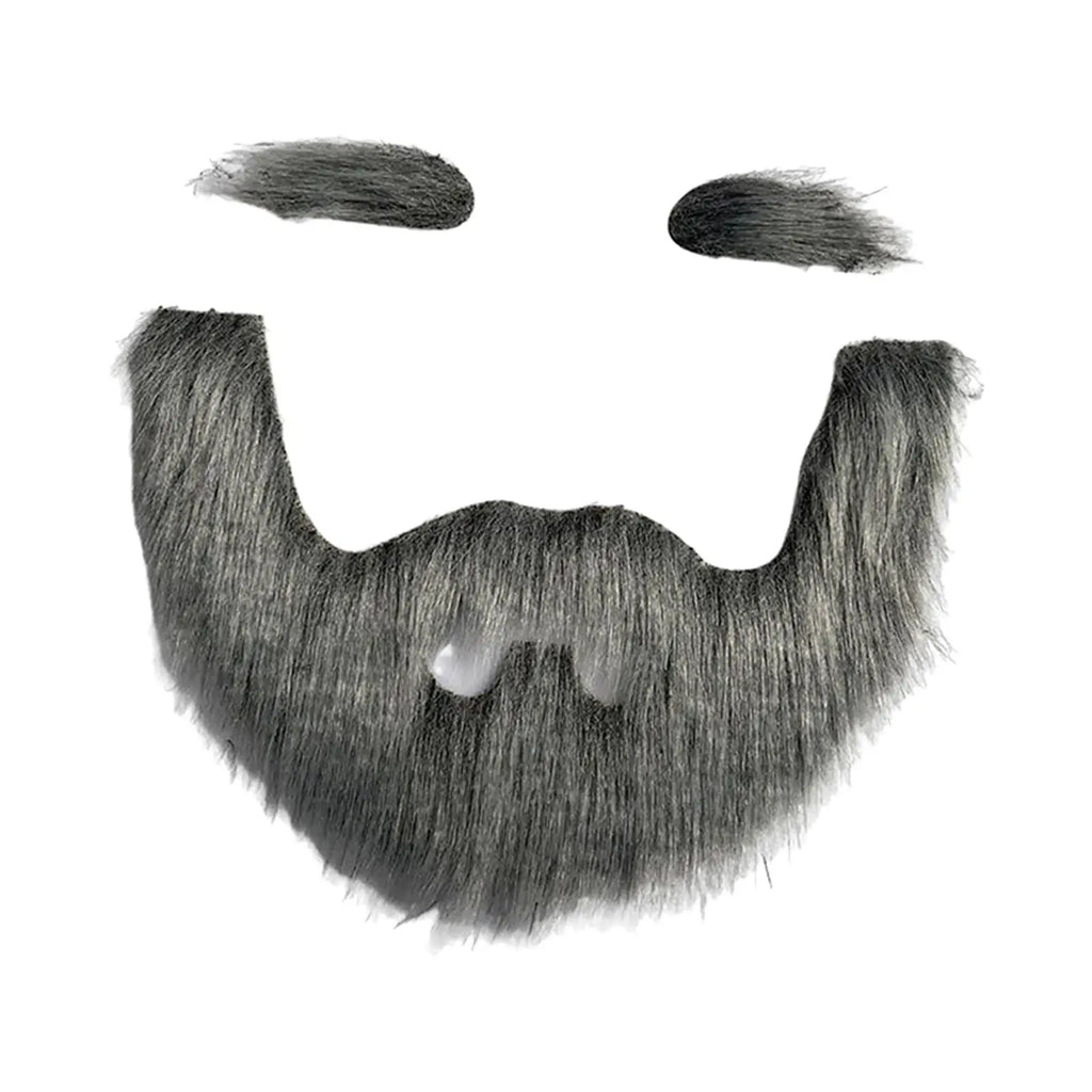 Handmade Mustache and Beard Set – Realistic Costume Props for Halloween Cosplay
