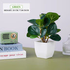 Artificial Potted Bonsai Tree – Zen Miniature Plant for Home Desk Decor