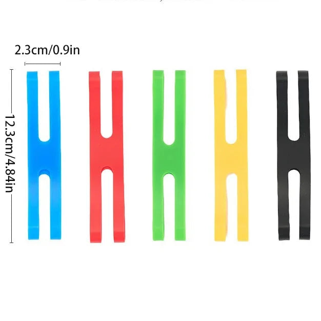 Silicone Rubber Bands – High Elasticity Wrapping Ties for Outdoor Camping