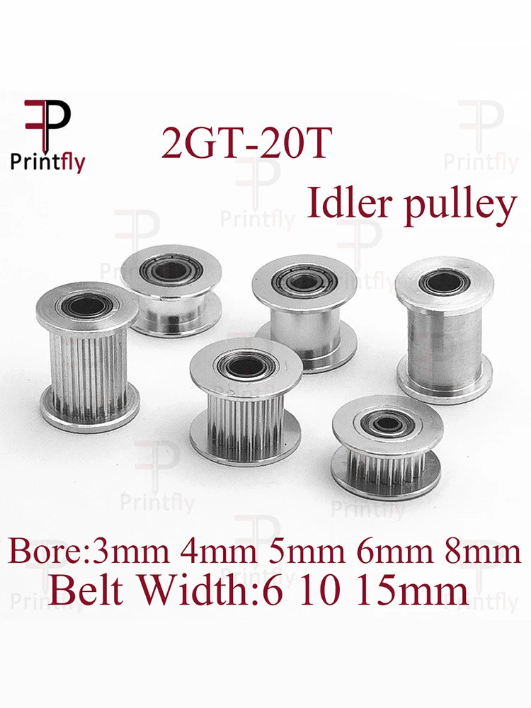 GT2 Timing Pulley – Precision Metal Gear for 3D Printer Drive Belts