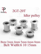 GT2 Timing Pulley – Precision Metal Gear for 3D Printer Drive Belts