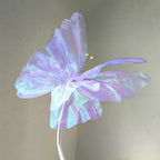 Large 3D Gauze Butterfly Decoration – Hollow Hanging Display for Weddings