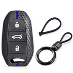 Silicone Car Key Fob Cover – Protective Remote Case for Peugeot and Citroen