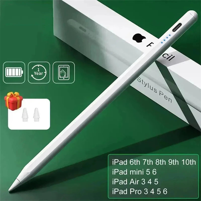 Stylus Pen – Palm Rejection and Power Display for iPad Pro Air Mini