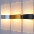 Modern Minimalist Wall Lamp – Aluminum LED Sconce for Bedroom and Living Room