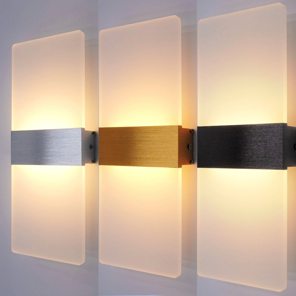 Modern Minimalist Wall Lamp – Aluminum LED Sconce for Bedroom and Living Room