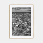NYC Map Canvas Wall Art – Black and White Cityscape Print for Home Decor