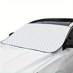 Universal Windshield Snow Cover – Waterproof Frost Protection for Winter Outdoors