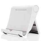 Adjustable Desk Phone Stand – Portable Aluminum Holder for Smartphones