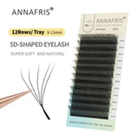 W Shape Eyelash Extensions – 3D Premade Volume Faux Mink Fans for Professionals