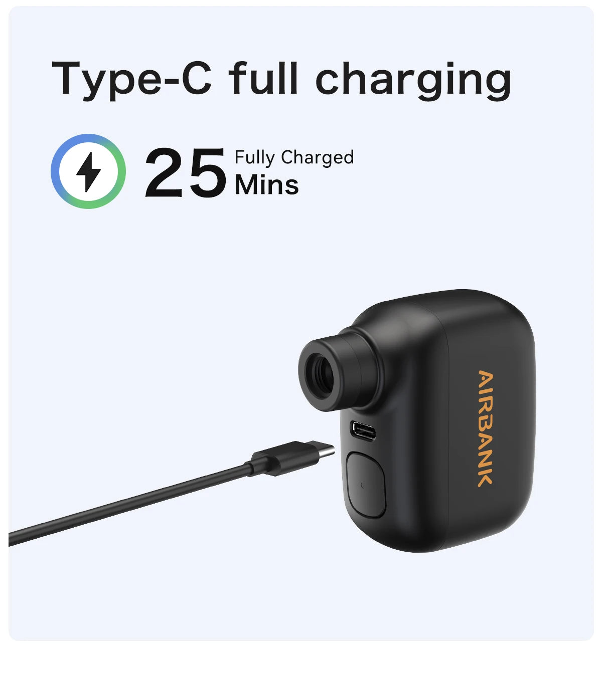 Portable Electric Bike Pump – Cordless Tire Inflator for Cycling Travel