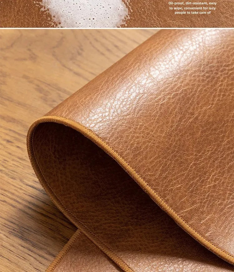 Large PU Suede Desk Mat – Waterproof Non-slip Pad for Gaming Setup