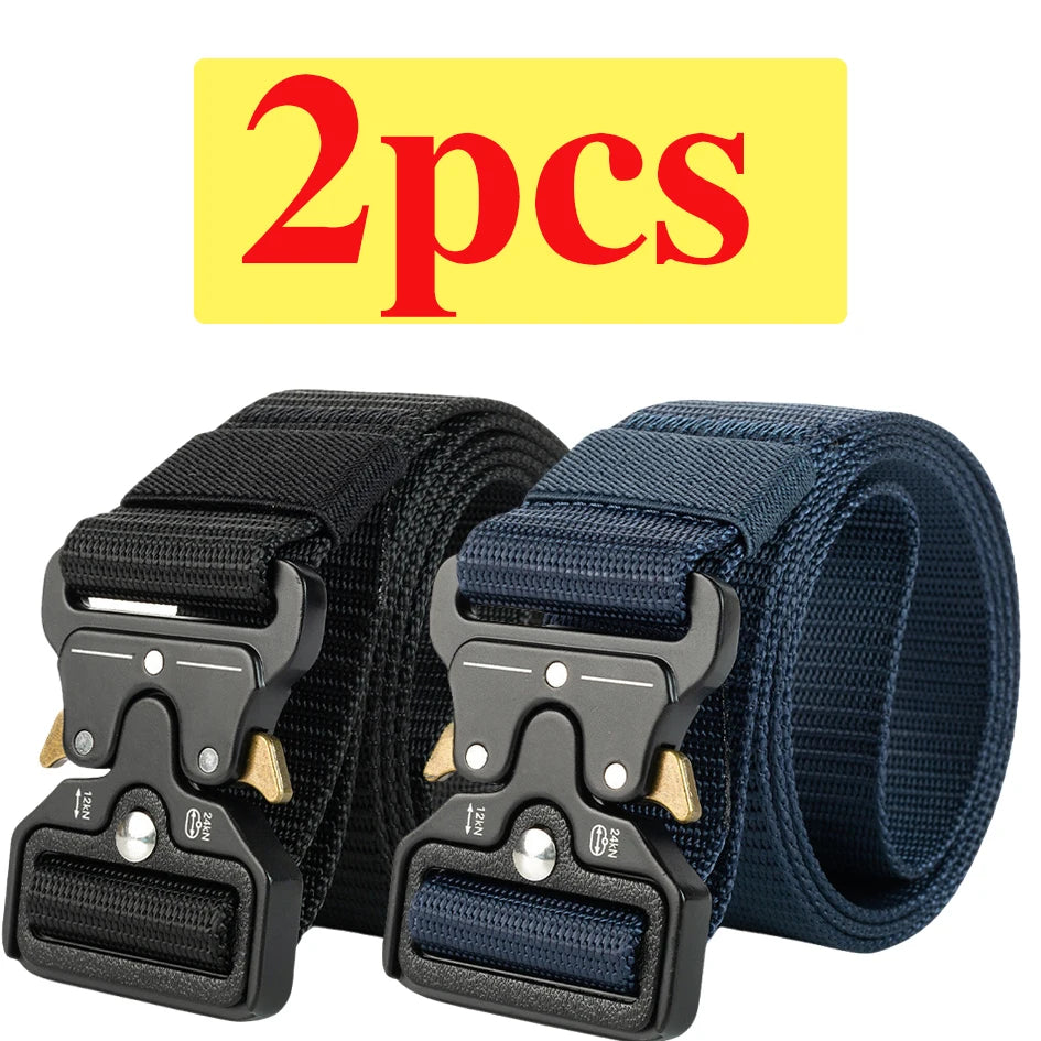 Tactical Nylon Belt – Multi-Functional Canvas Strap for Military Training