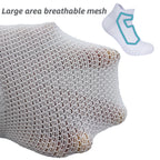 Cushioned Mesh Sports Socks – Moisture-Managing Gear for Running and Hiking
