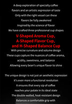 Double Wall Glass Coffee Mugs – Borosilicate Espresso Cups for Baristas