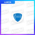 Car Key Fob Emblem – 14mm 3D Logo Badge for Lancia Automotive Keys
