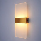 Modern Minimalist Wall Lamp – Aluminum LED Sconce for Bedroom and Living Room