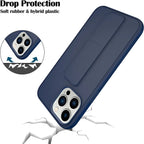 Magnetic Stand Phone Case – Protective Cover with Wrist Strap for iPhone Series