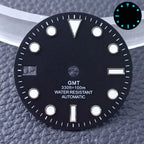 Custom GMT Watch Dial – 28.5mm Single Calendar for NH34 NH35 Movements