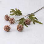 Silk Dandelion Flower Bouquet – Artificial Floral Decor for Wedding Home