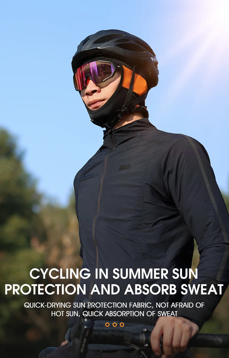 Summer Cooling Balaclava – UV Protection Face Mask for Cycling and Sports