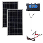 Flexible Solar Panel Kit – 20W 18V Portable Charger for Camping and Travel