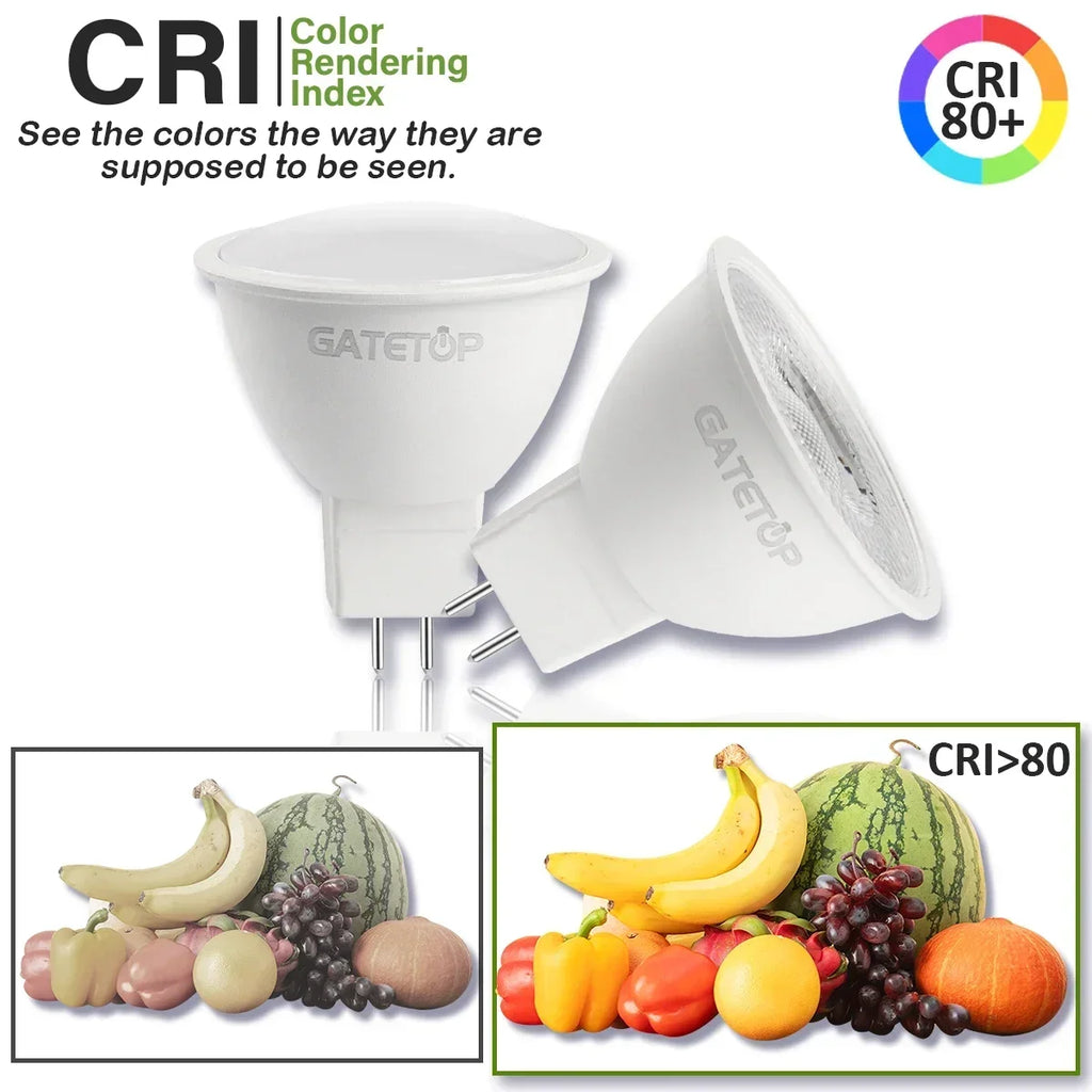 LED MR16 Spotlight Bulbs – Energy Efficient Lighting for Home Replacement