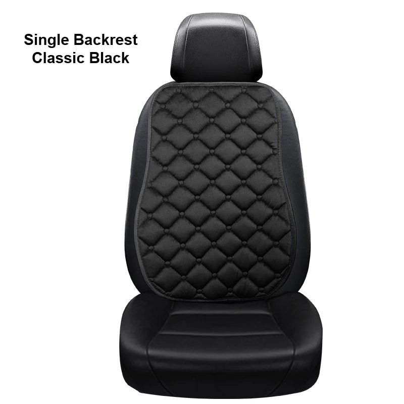 Universal Plush Car Seat Cushion – Winter Warmth for Automotive Interior