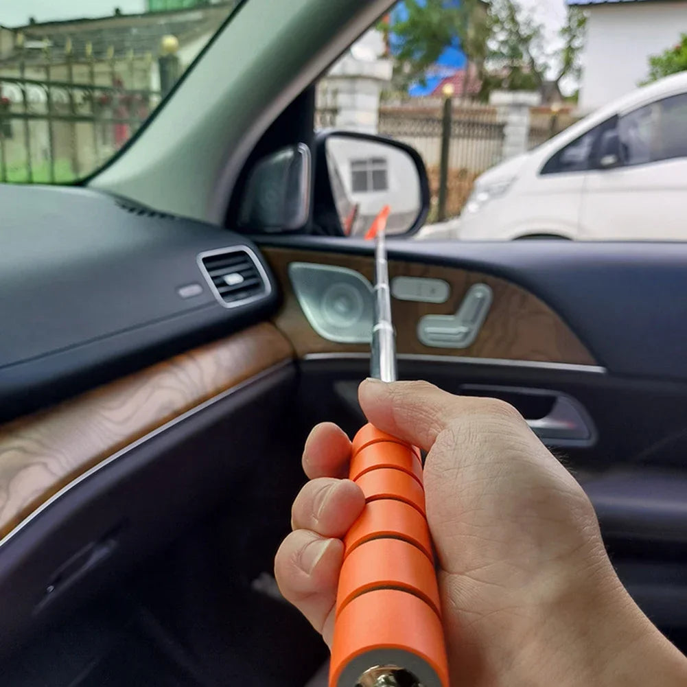 Telescopic Car Mirror Squeegee – Extendable Glass Wiper for Rain Removal