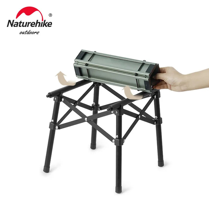 Ultralight Folding Camping Table – Portable Aluminum Desk for Outdoor Travel