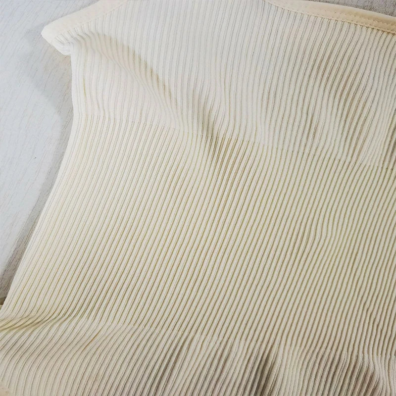 Ribbed Tummy Control Jumpsuit – Open Crotch Shapewear for Daily Compression
