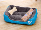 Large Square Dog Bed – Warm Soft Nest for Small Medium and Large Pets