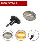 Amber LED Fender Side Marker Lights – Turn Signal Lamp for Mini Cooper R55-R59